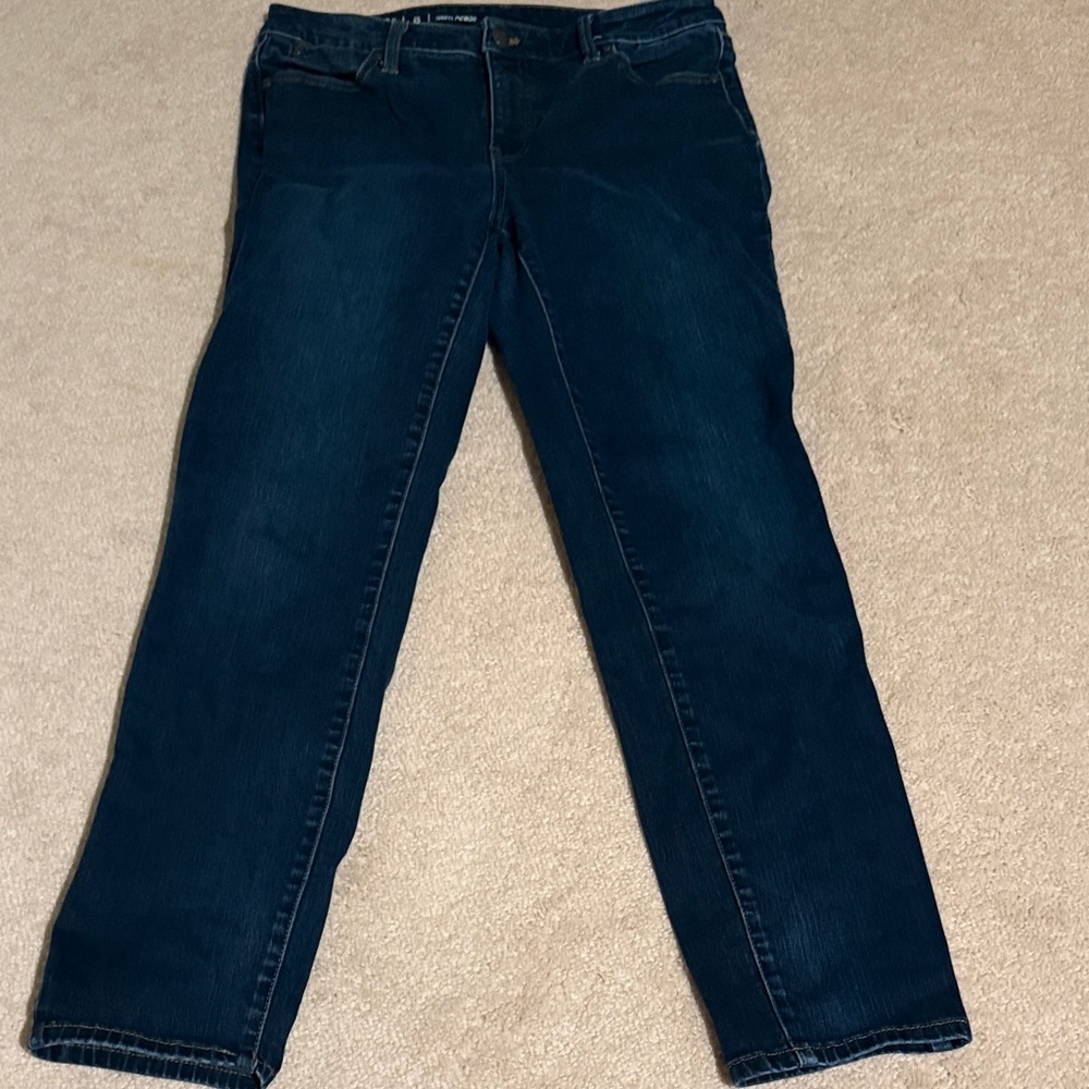 Talbots Dark Blue Straight Leg Jeans